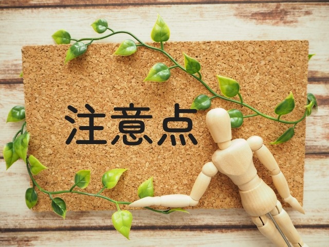 注意点を指し示す人形