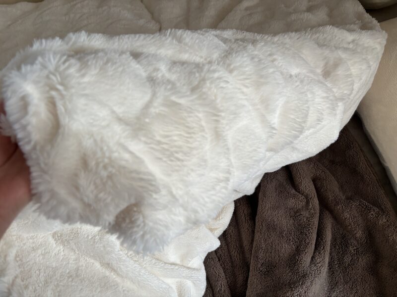 Nウォームの毛布にもなる掛け布団カバーの使用例
