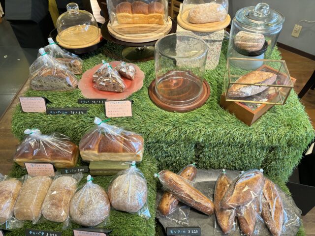 ロマンティカロマンティコのパン売り場