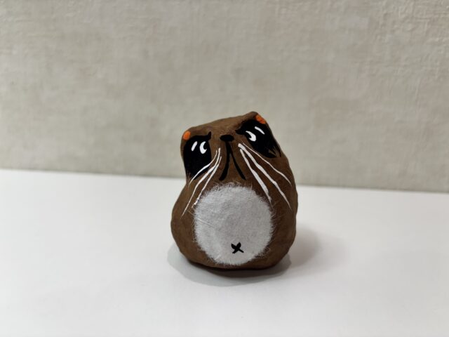 無印良品 福缶2026の小たぬき正面