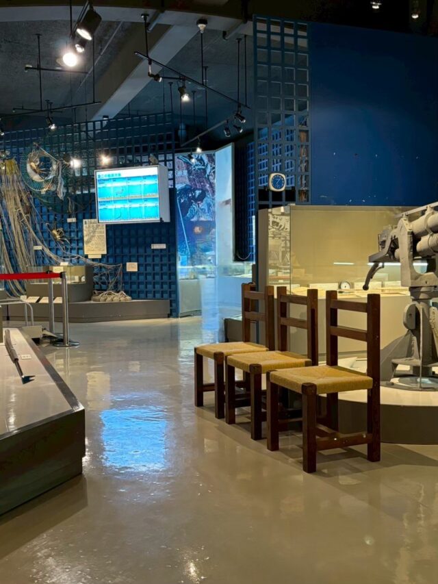 函館北洋資料館の館内の様子