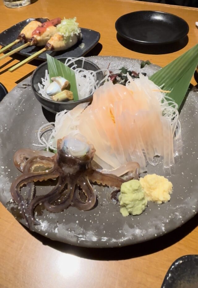 居酒屋 「炎」五稜郭公園前店の活イカ