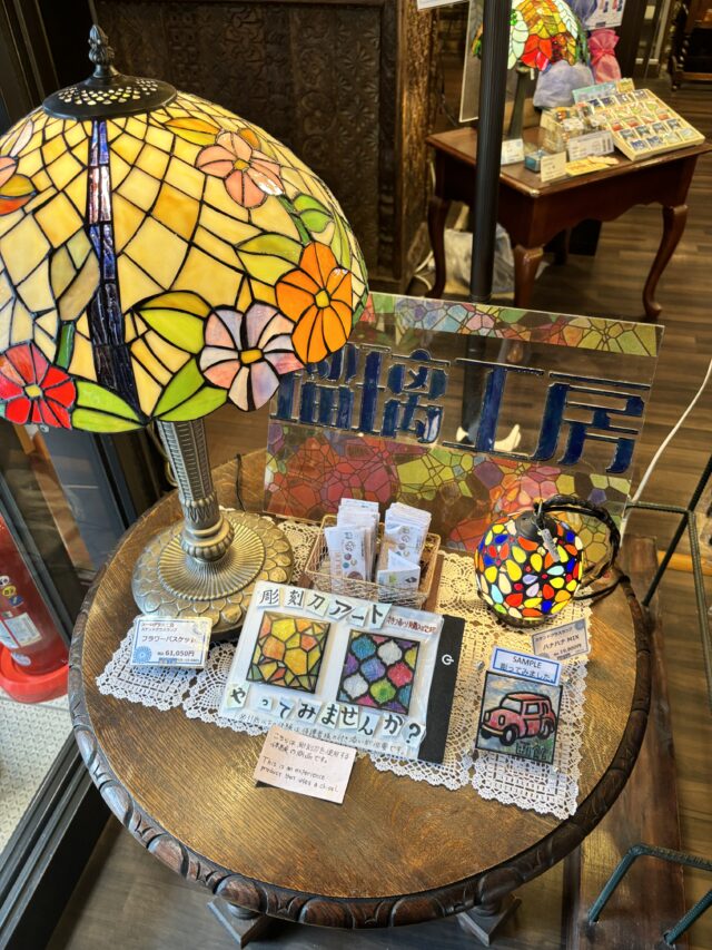 函館・金森赤レンガ倉庫の瑠璃工房