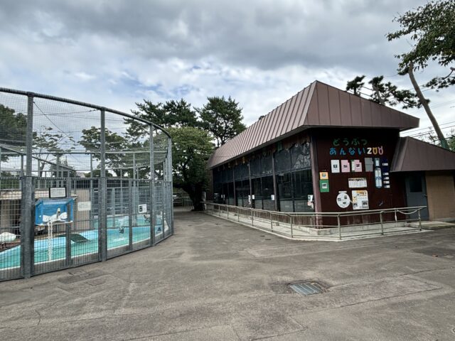 函館公園の動物公園全体図