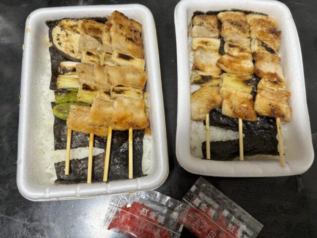 ハセガワストアのやきとり弁当