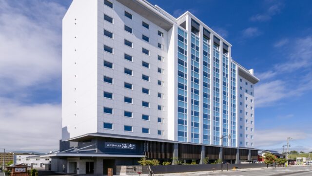 函館湯の川温泉 海と灯/ヒューイットリゾートの外観