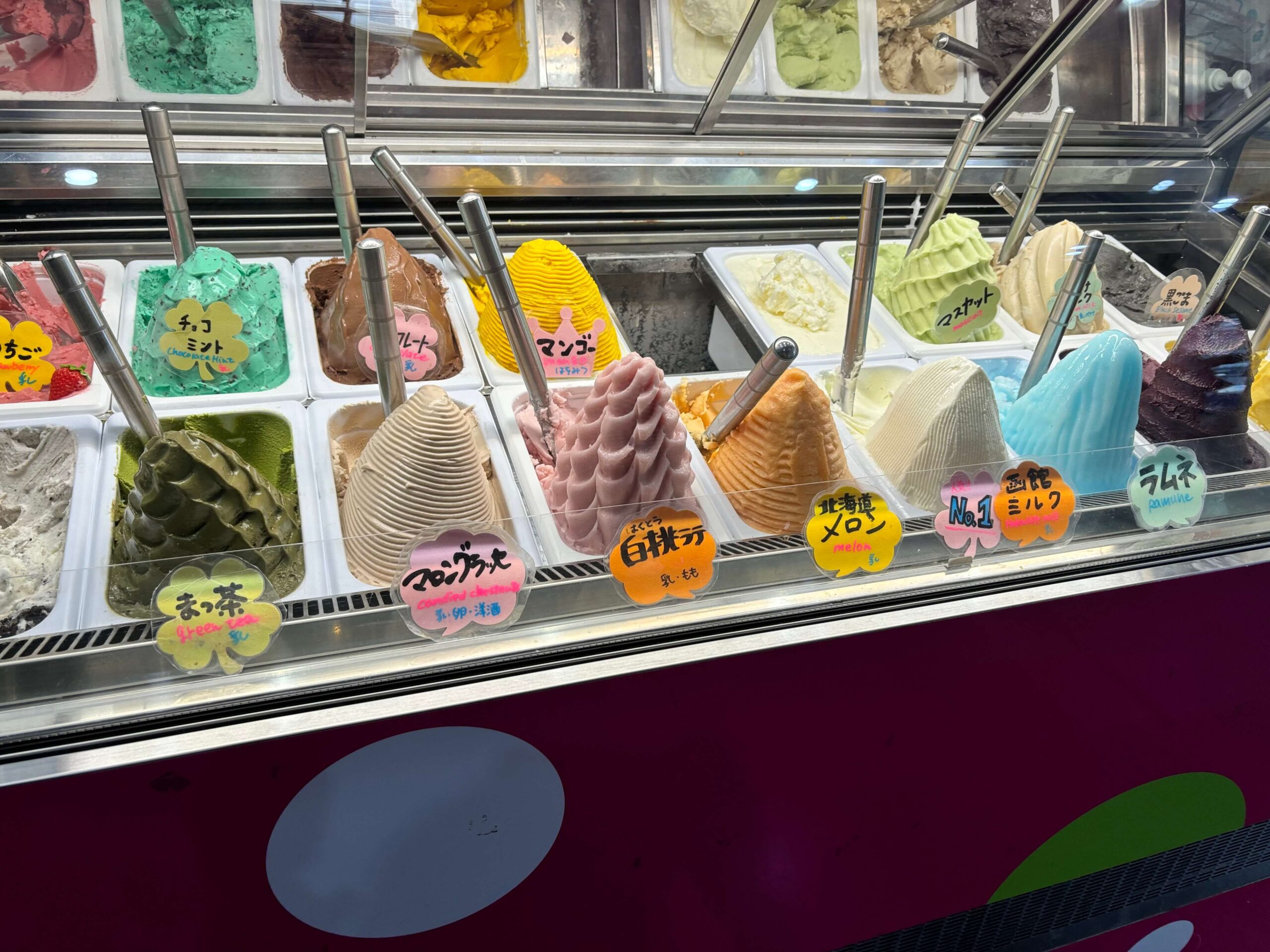【旅グルメ】レディローマプラス函館:赤レンガ倉庫にあるジェラート屋さんに行ってみた