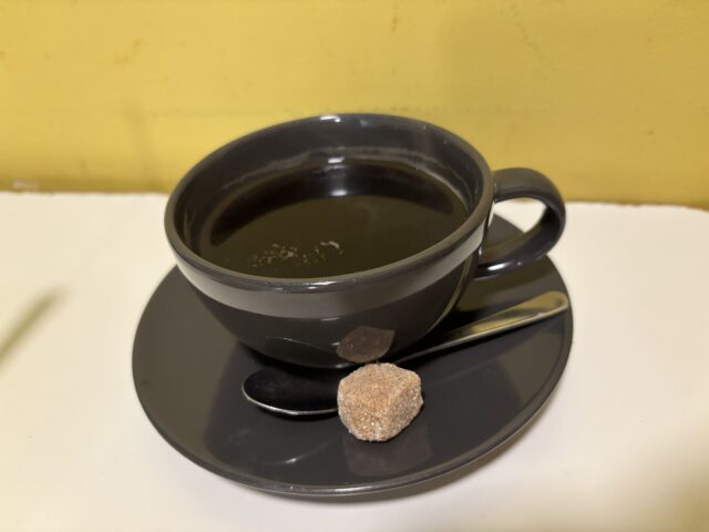 ロマンティカロマンティコのランチメニューのコーヒー