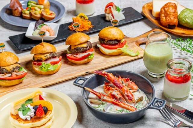 ラ・ジェント・ステイ函館駅前のハンバーガービュッフェ